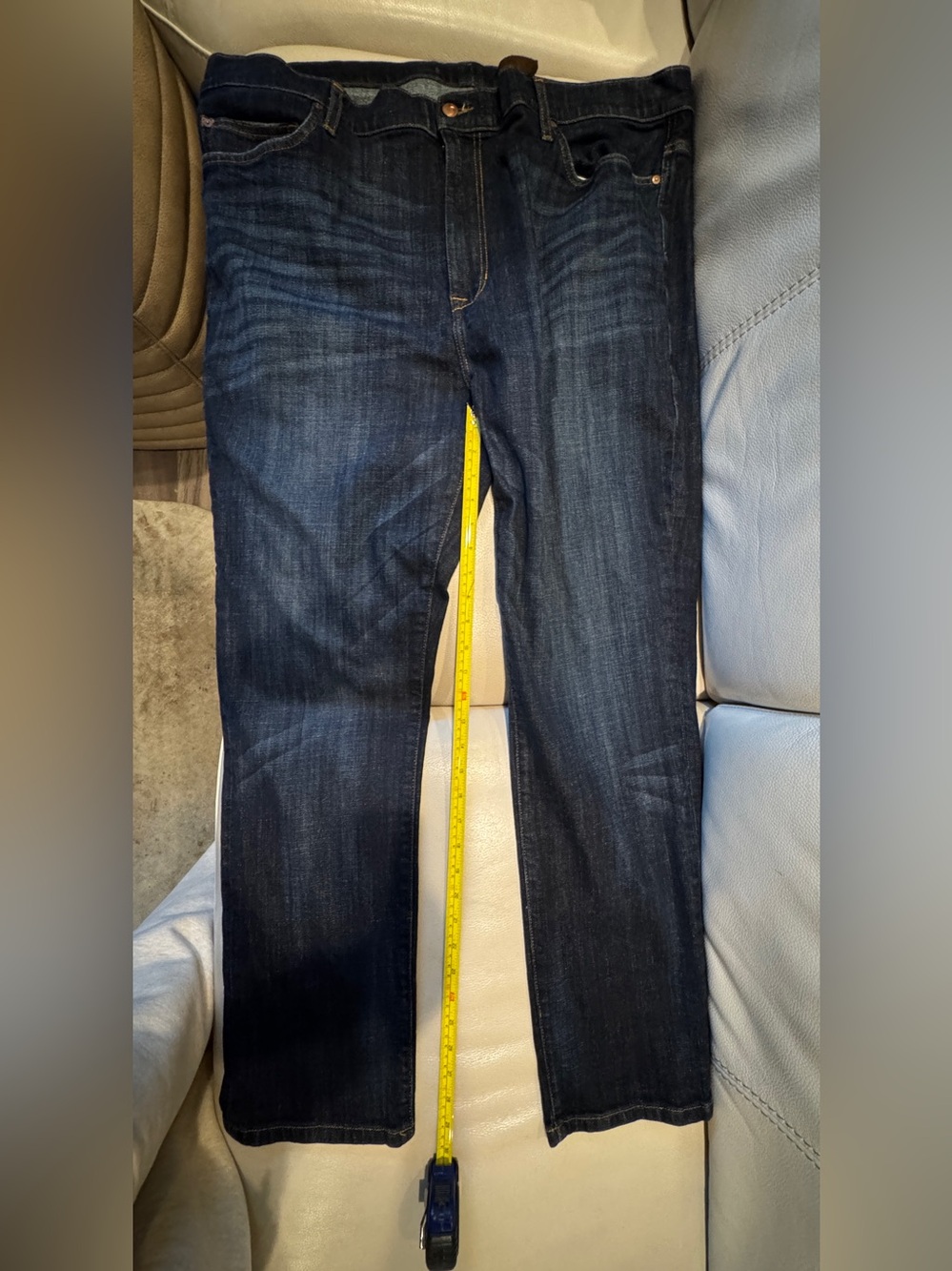 Joe's “Frazier” Jeans Straight Leg Dark Indigo Denim 46